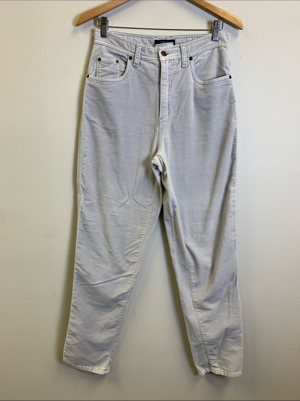 bill blass Women's Light Gray Straight Leg Jeans